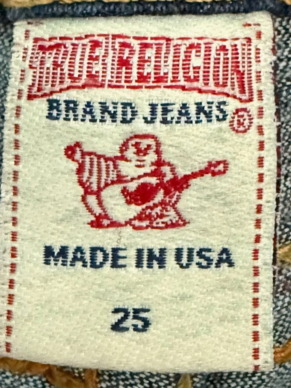 True Religion Dark Wash Becky Bootcut Jeans Size 25